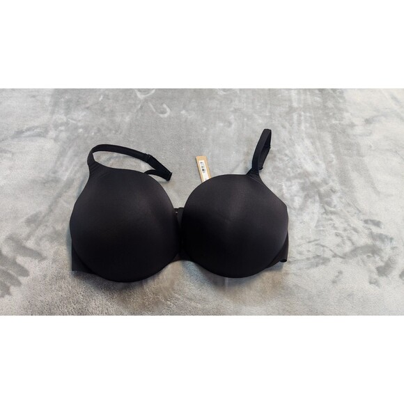 NWT Skims 36DD Black Onyx Ultimate Push Up Plunge Bra BR-UWR-1861 - Picture 1 of 6